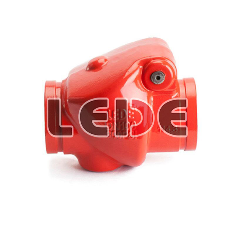 旋(xuan)啟式溝槽(cao)止回閥