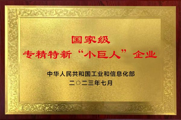 东用纺织制造有限公司榮膺(ying)國家級專(zhuan)精特新“小(xiao)巨人”企業(ye)